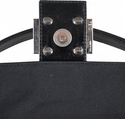 Black Nylon Baguette