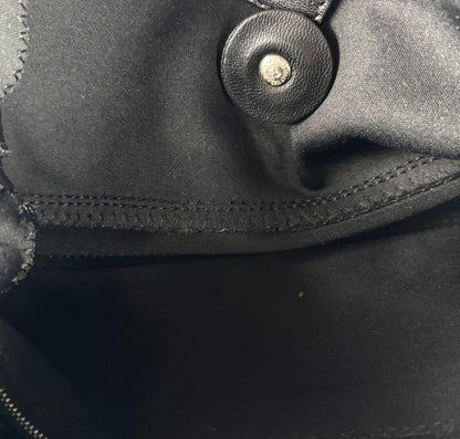 Black Nylon Baguette