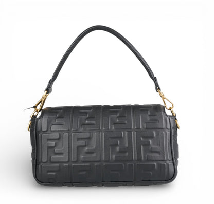 Baguette in Nappa Nera