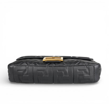 Baguette in Nappa Nera