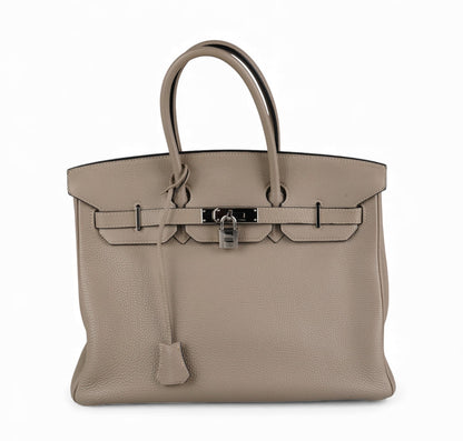 Birkin 35 Togo Gris Tourterelle