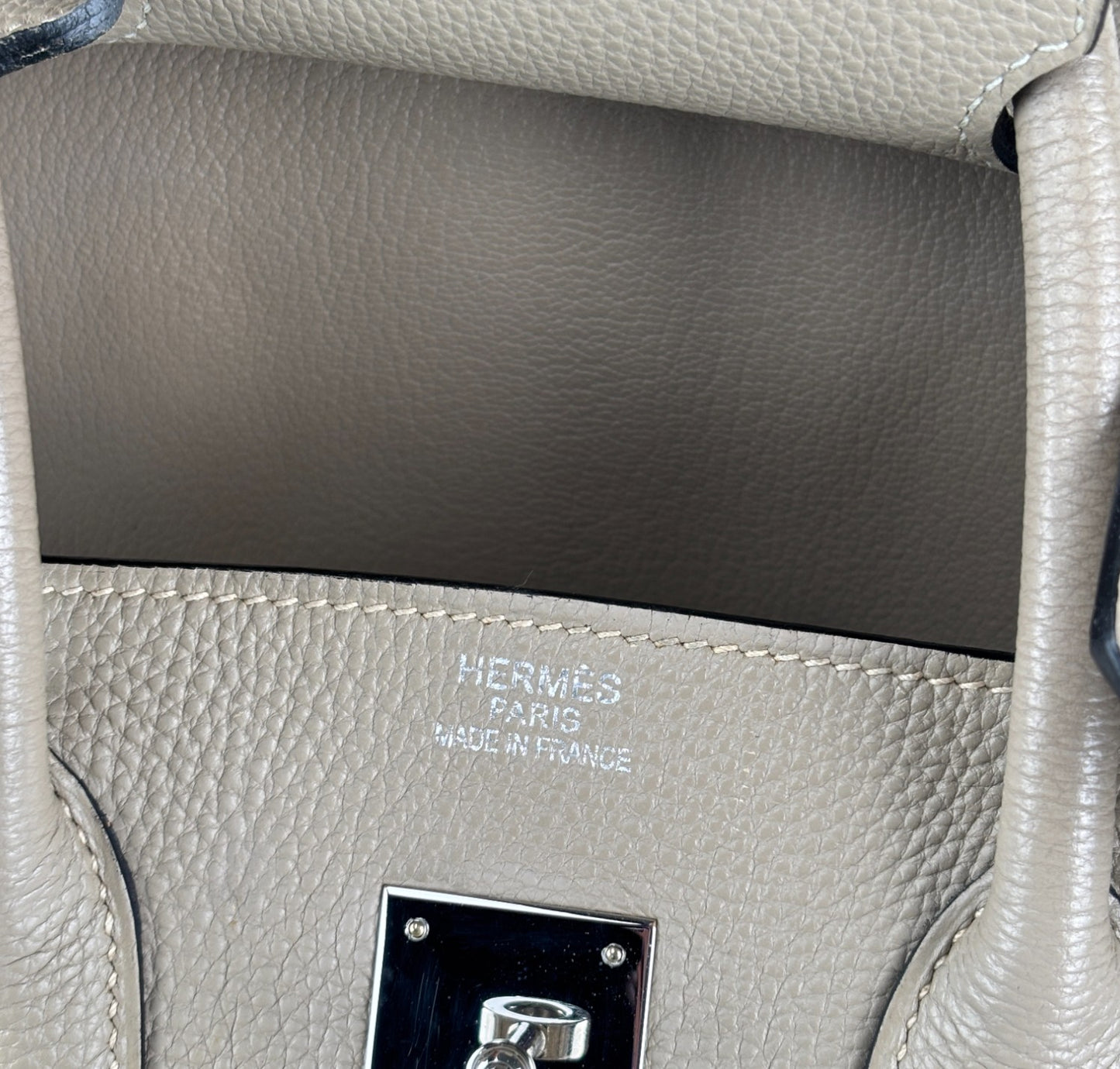 Birkin 35 Togo Gris Tourterelle