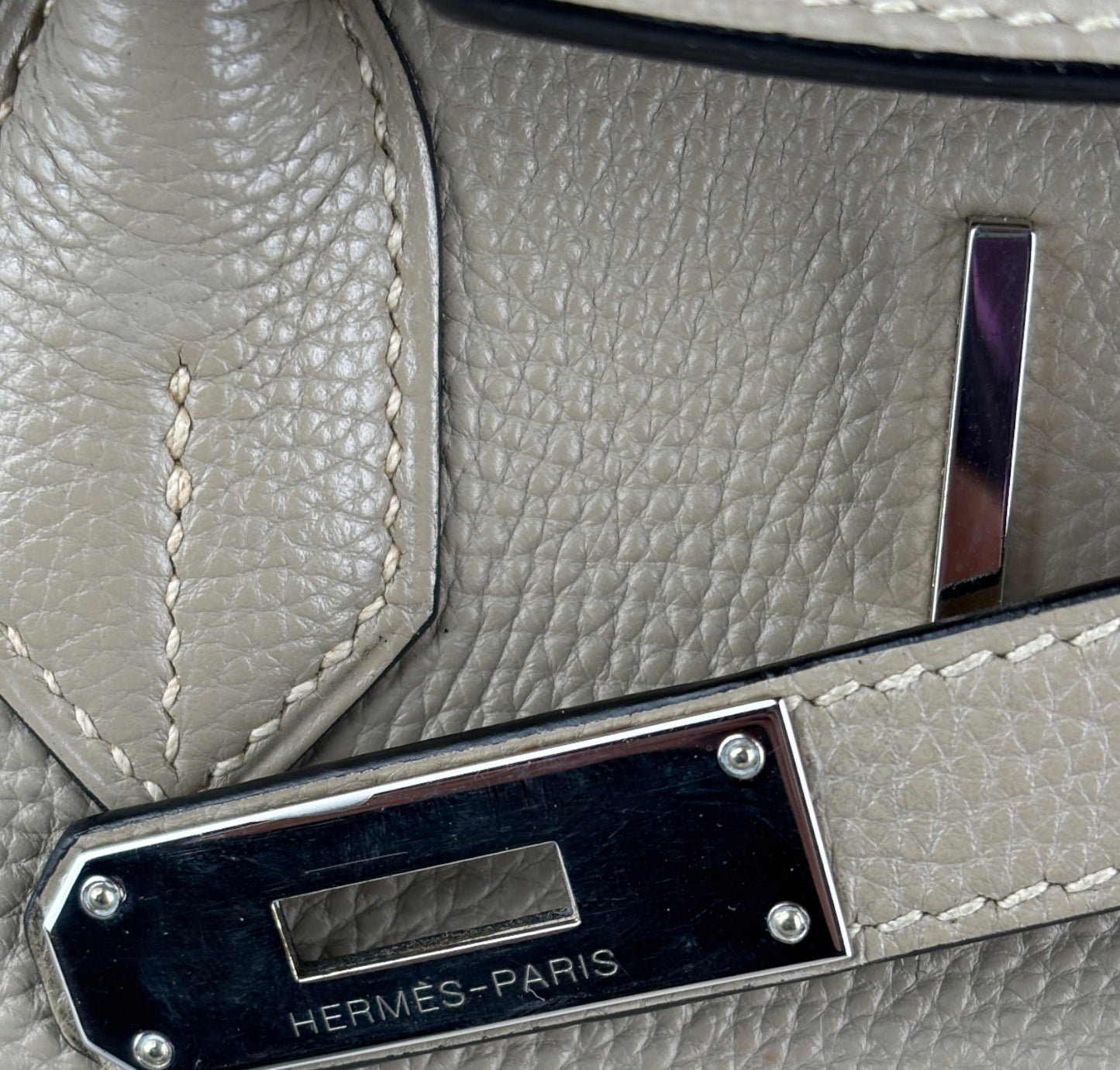 Birkin 35 Togo Gris Tourterelle