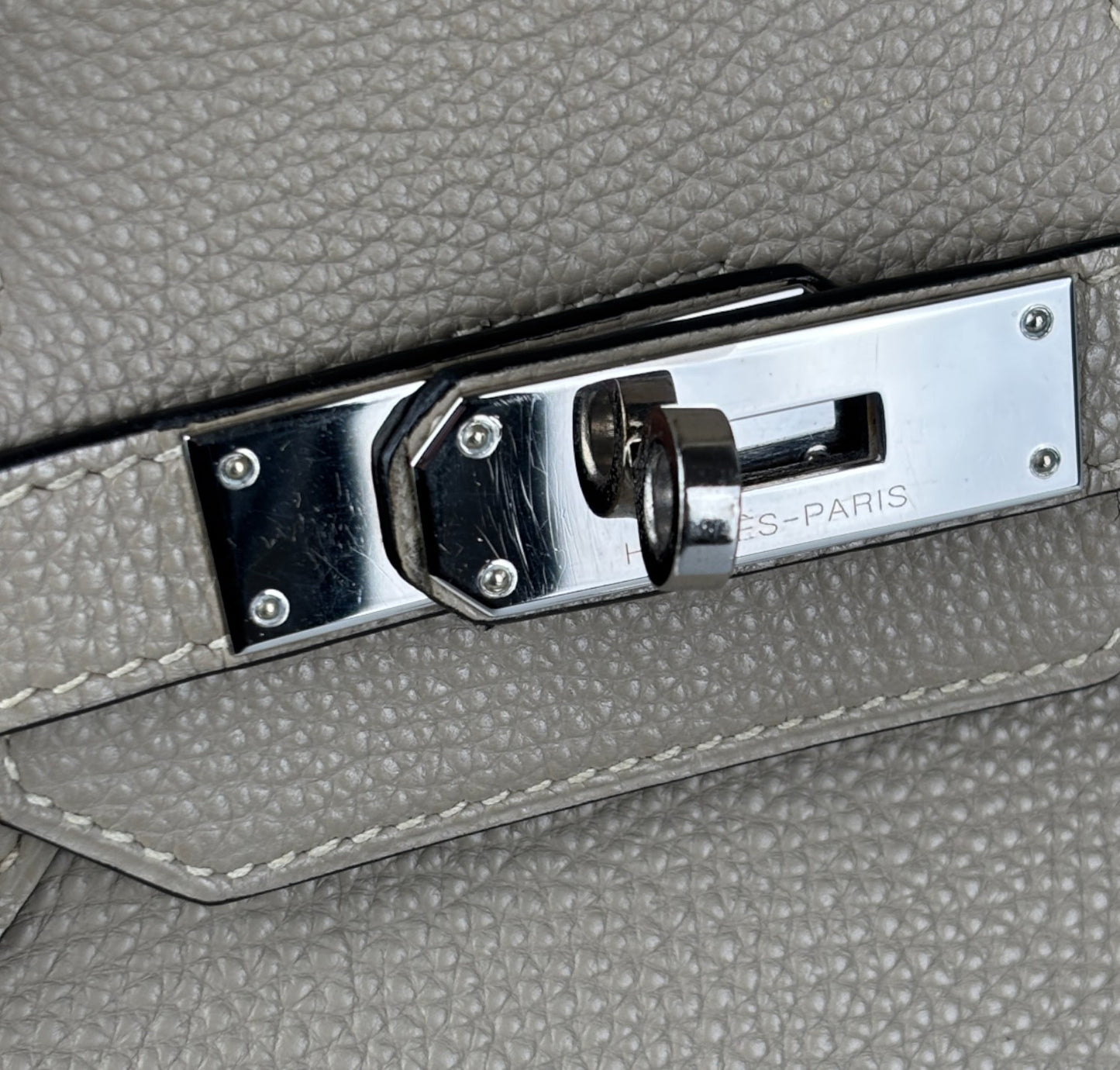 Birkin 35 Togo Gris Tourterelle