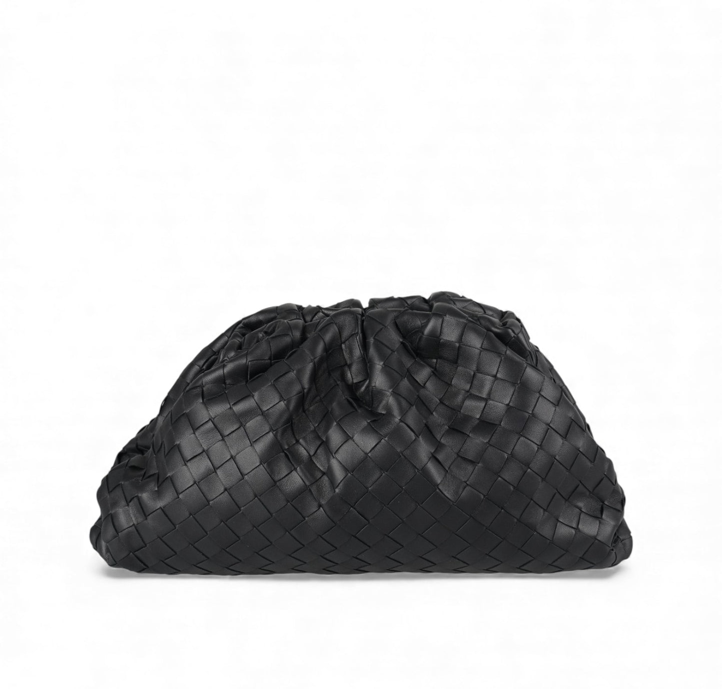 Burgundy Woven Maxi Pouch