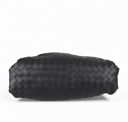 Burgundy Woven Maxi Pouch