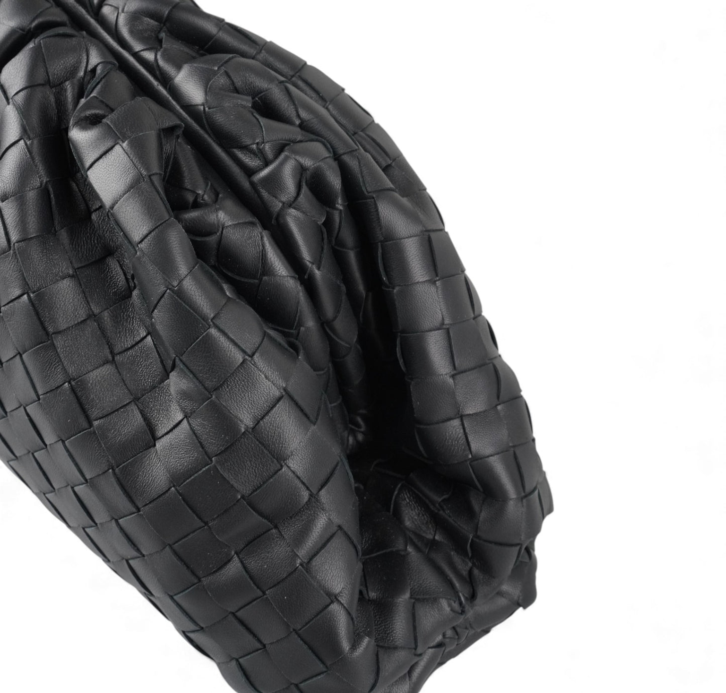 Burgundy Woven Maxi Pouch