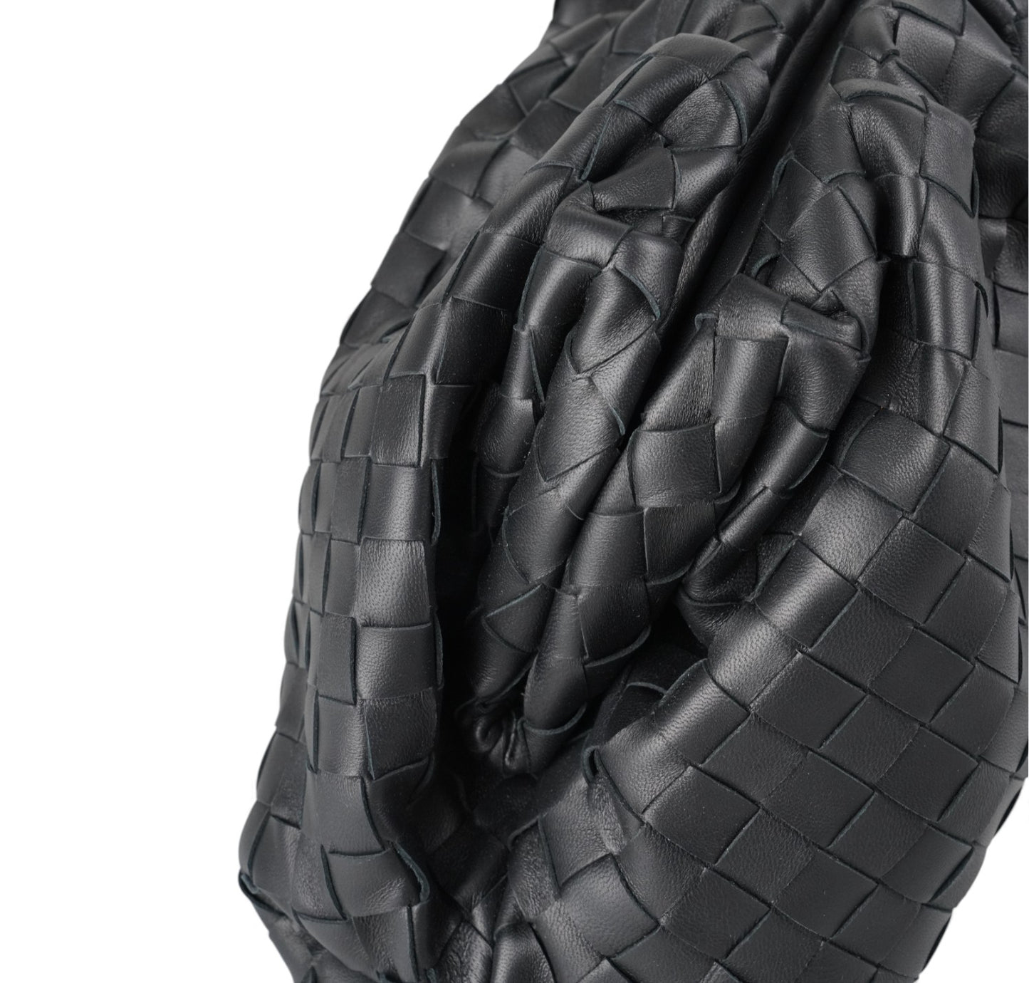 Burgundy Woven Maxi Pouch