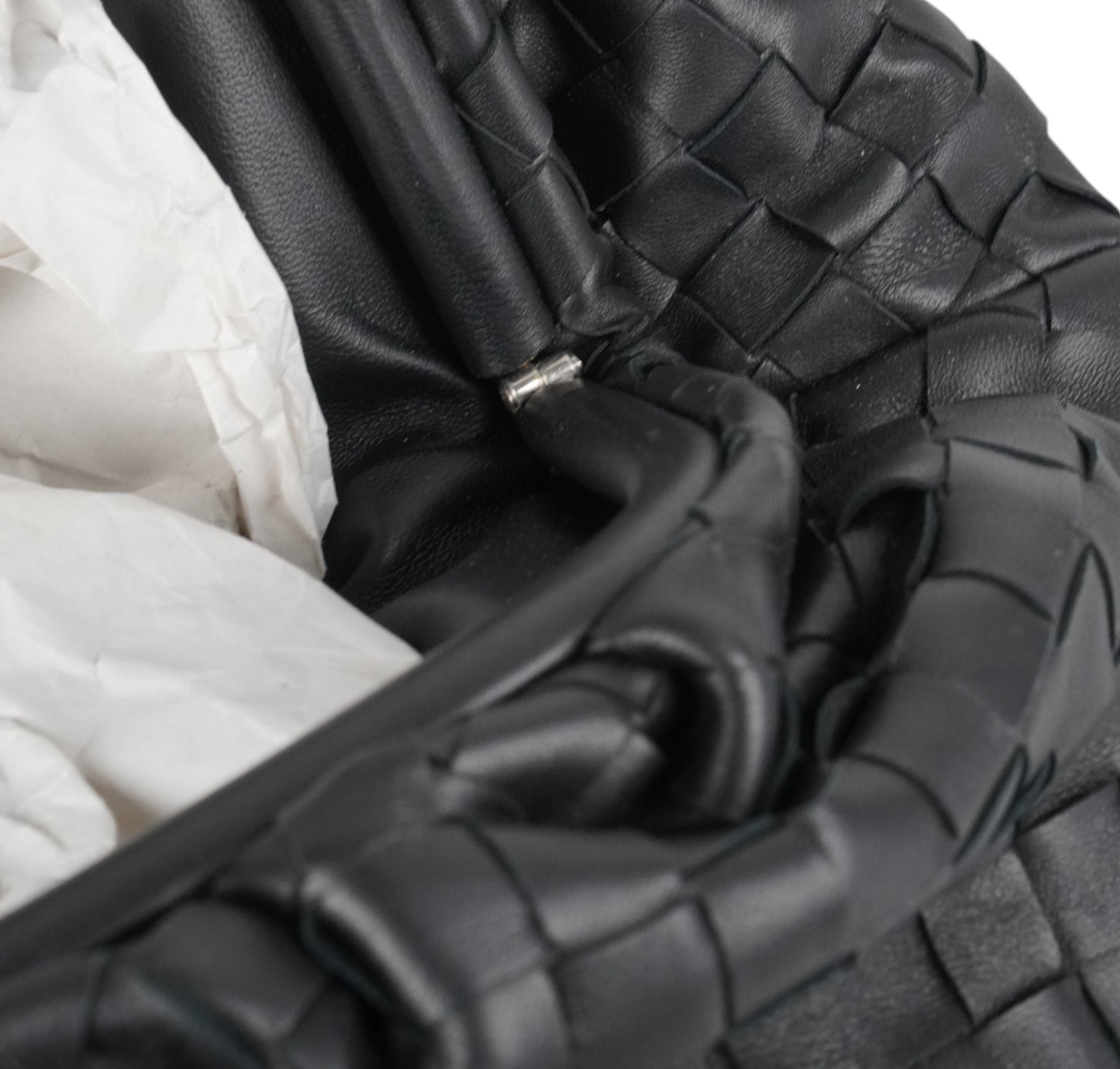 Burgundy Woven Maxi Pouch