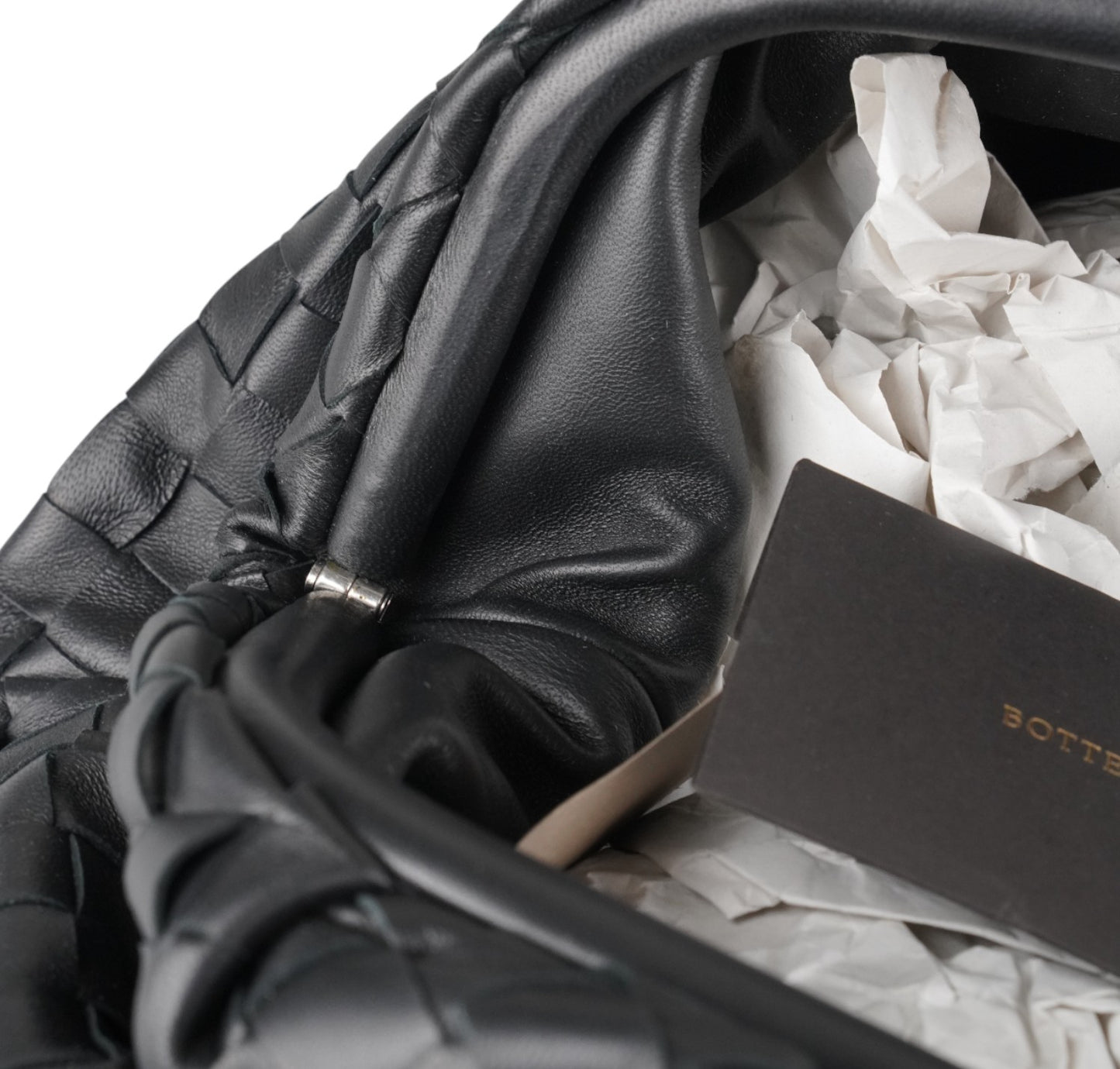 Burgundy Woven Maxi Pouch