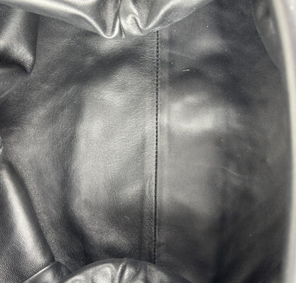 Burgundy Woven Maxi Pouch