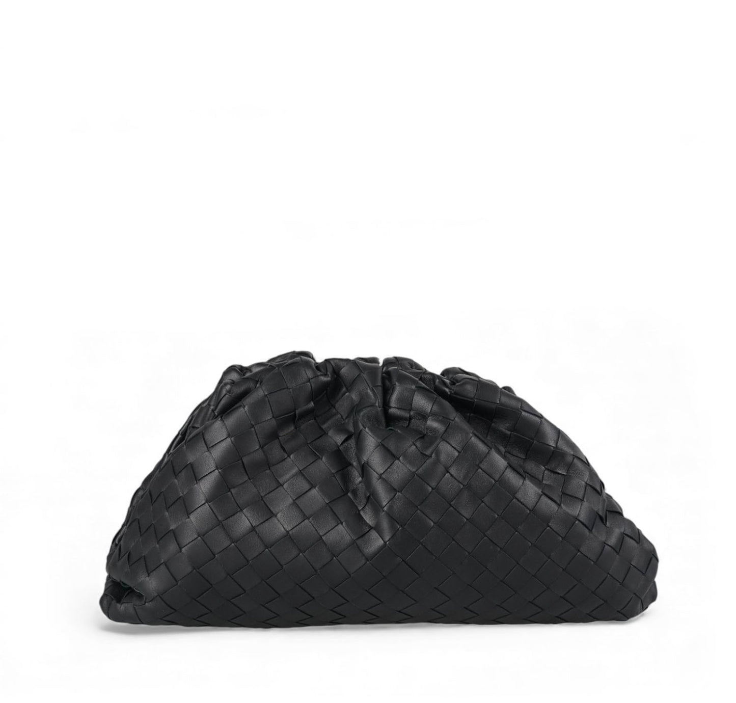 Burgundy Woven Maxi Pouch