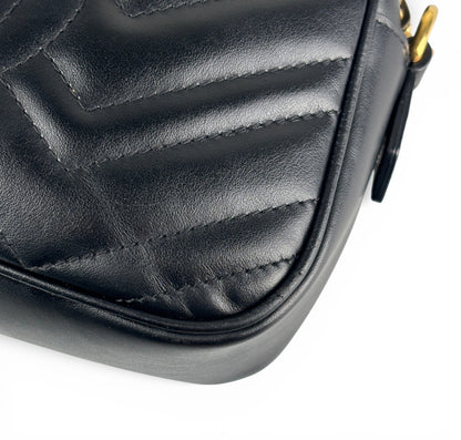 GG Marmont Camera Bag Small Black