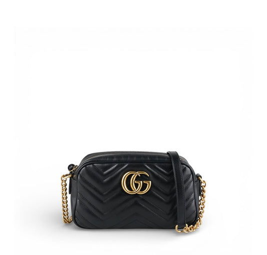 GG Marmont Camera Bag Small Black