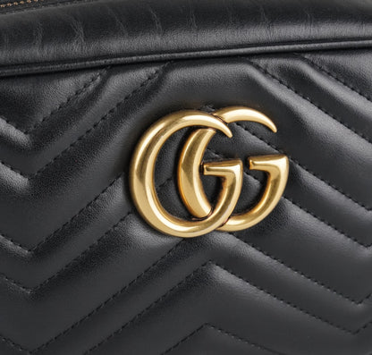 GG Marmont Camera Bag Small Black