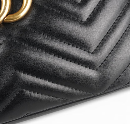 GG Marmont Camera Bag Small Black