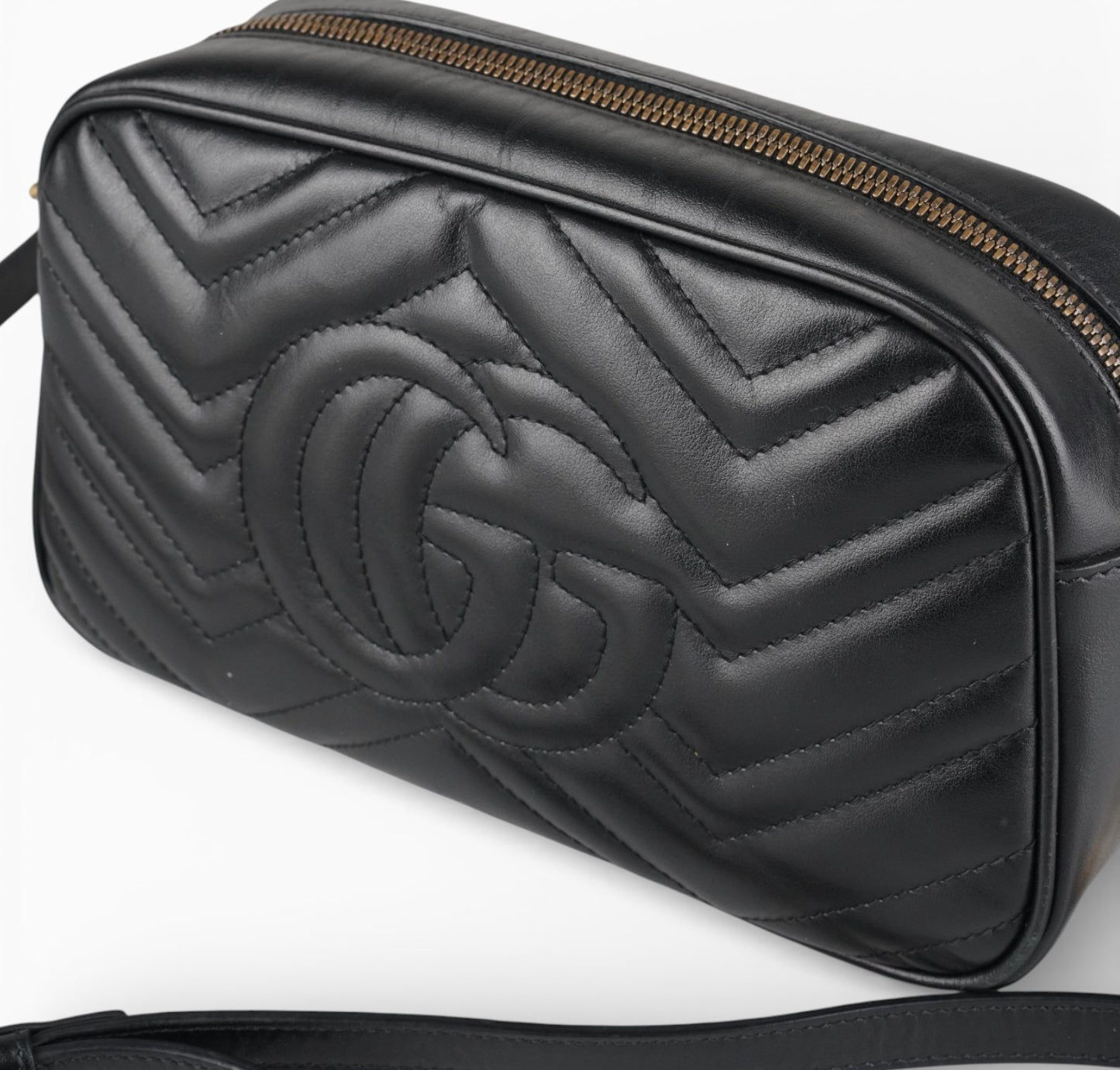 GG Marmont Camera Bag Small Black