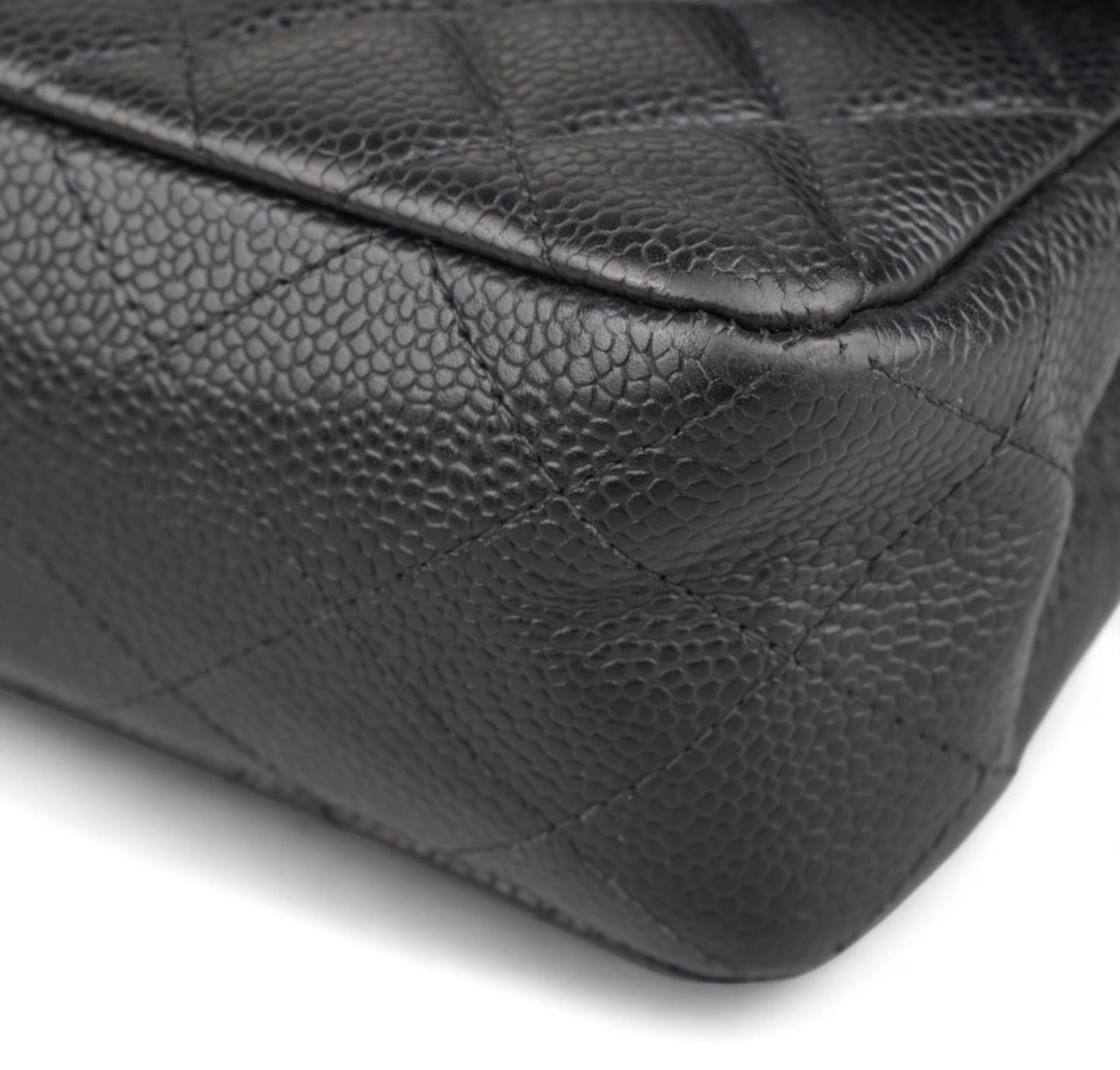 Timeless Classic Caviar Silver Black