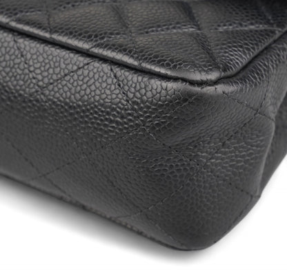 Timeless Classic Caviar Silver Black