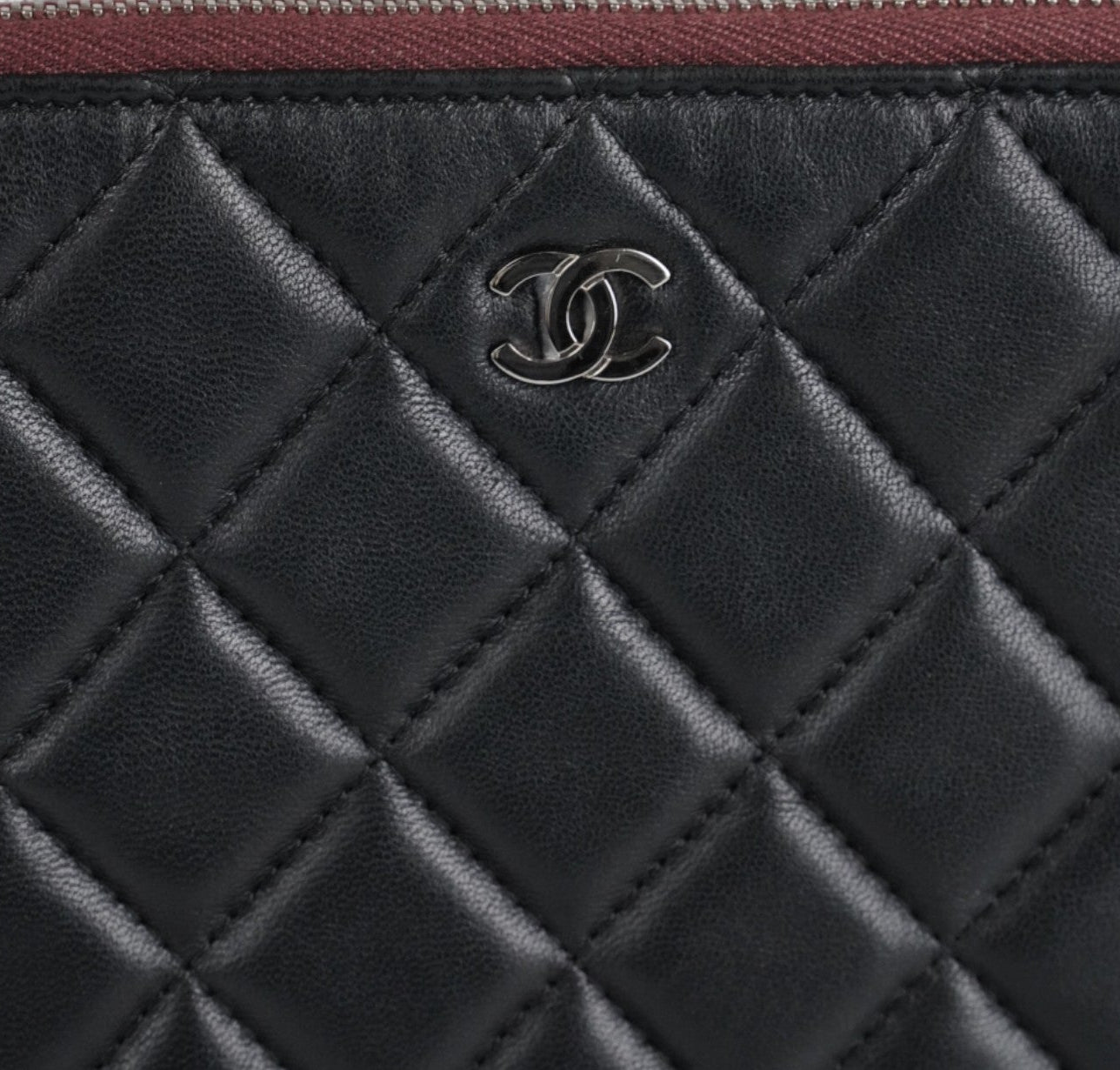 Classic Caviar Clutch