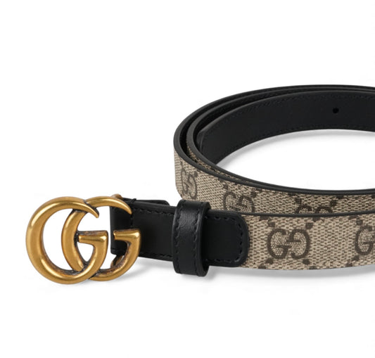 StyleBREAKER Real Leather Rivet Belt In Vintage Style