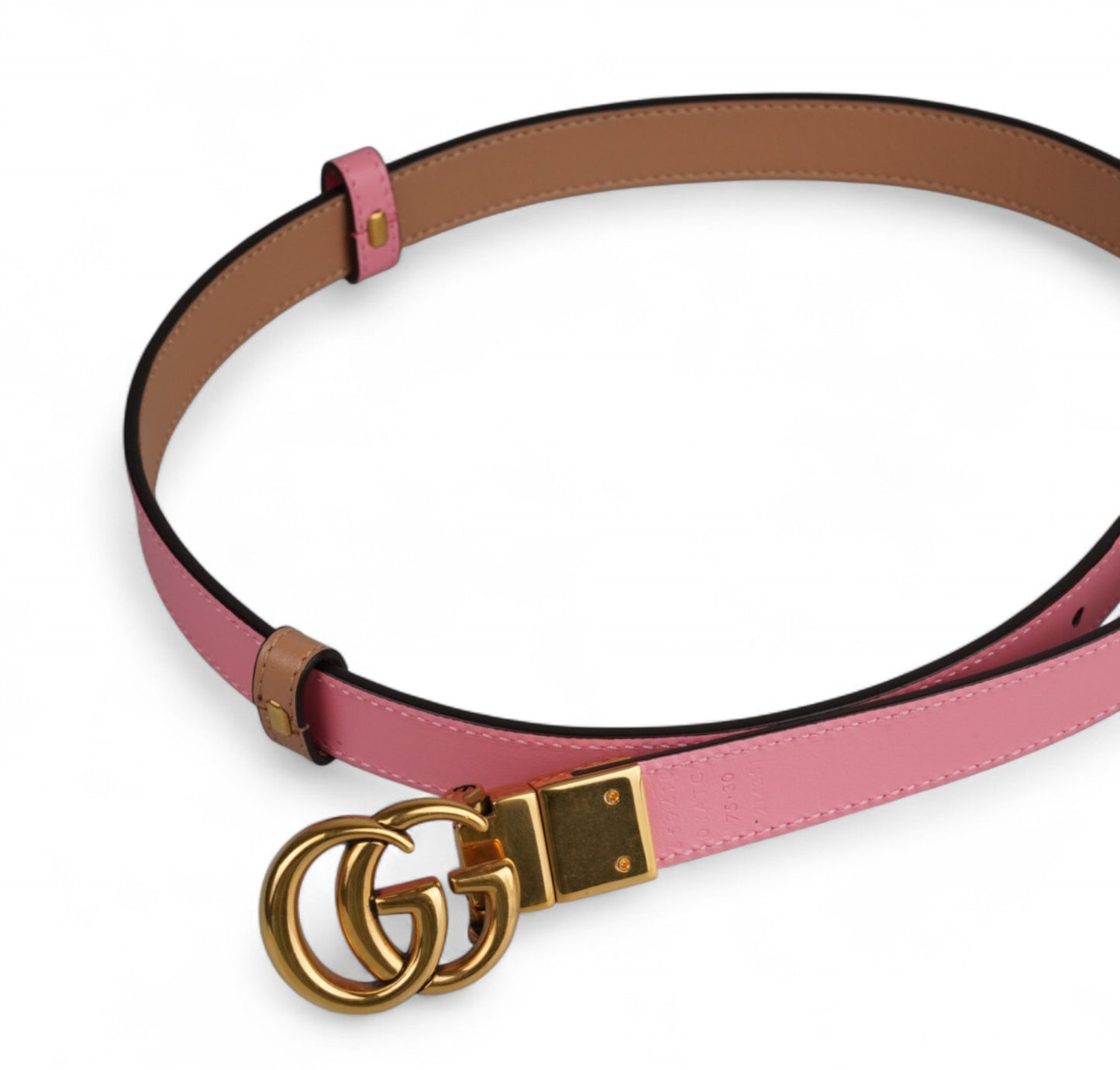 Cintura GG Reversibile 75