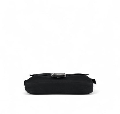 Black Nylon Baguette