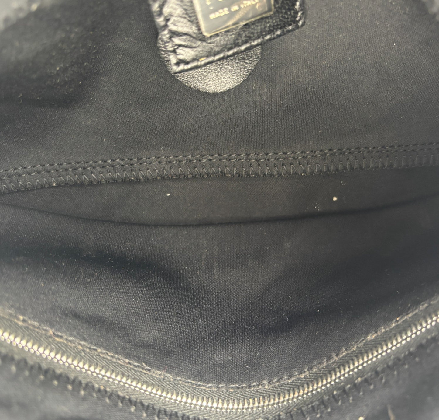 Black Nylon Baguette