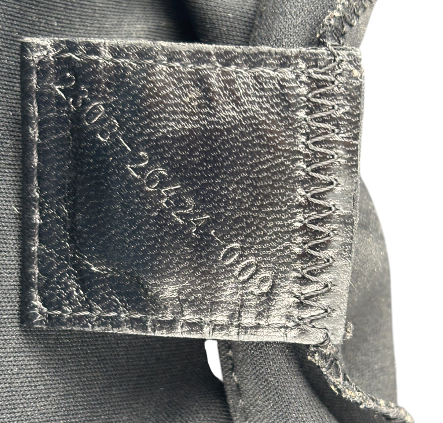 Black Nylon Baguette