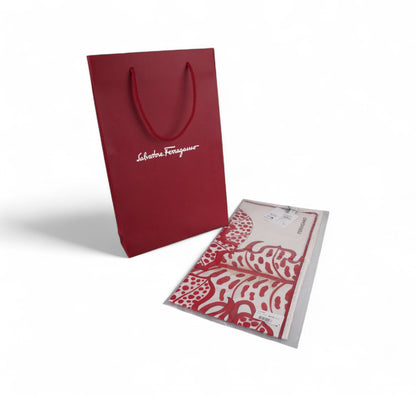 Foulard in Seta Foliage