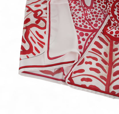 Foulard in Seta Foliage