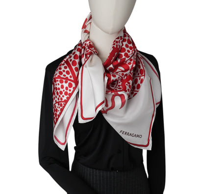 Foulard in Seta Foliage