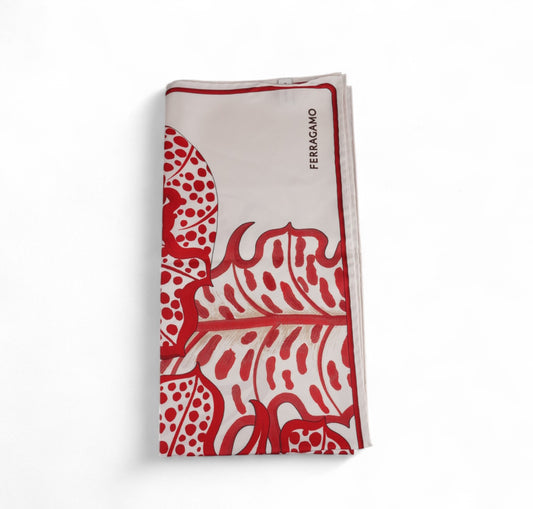 Foulard in Seta Foliage