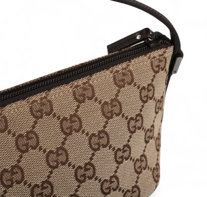 Beige Boat Clutch 