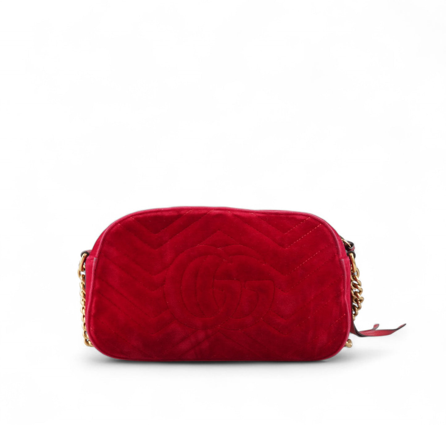 Camera Bag Velluto Rossa