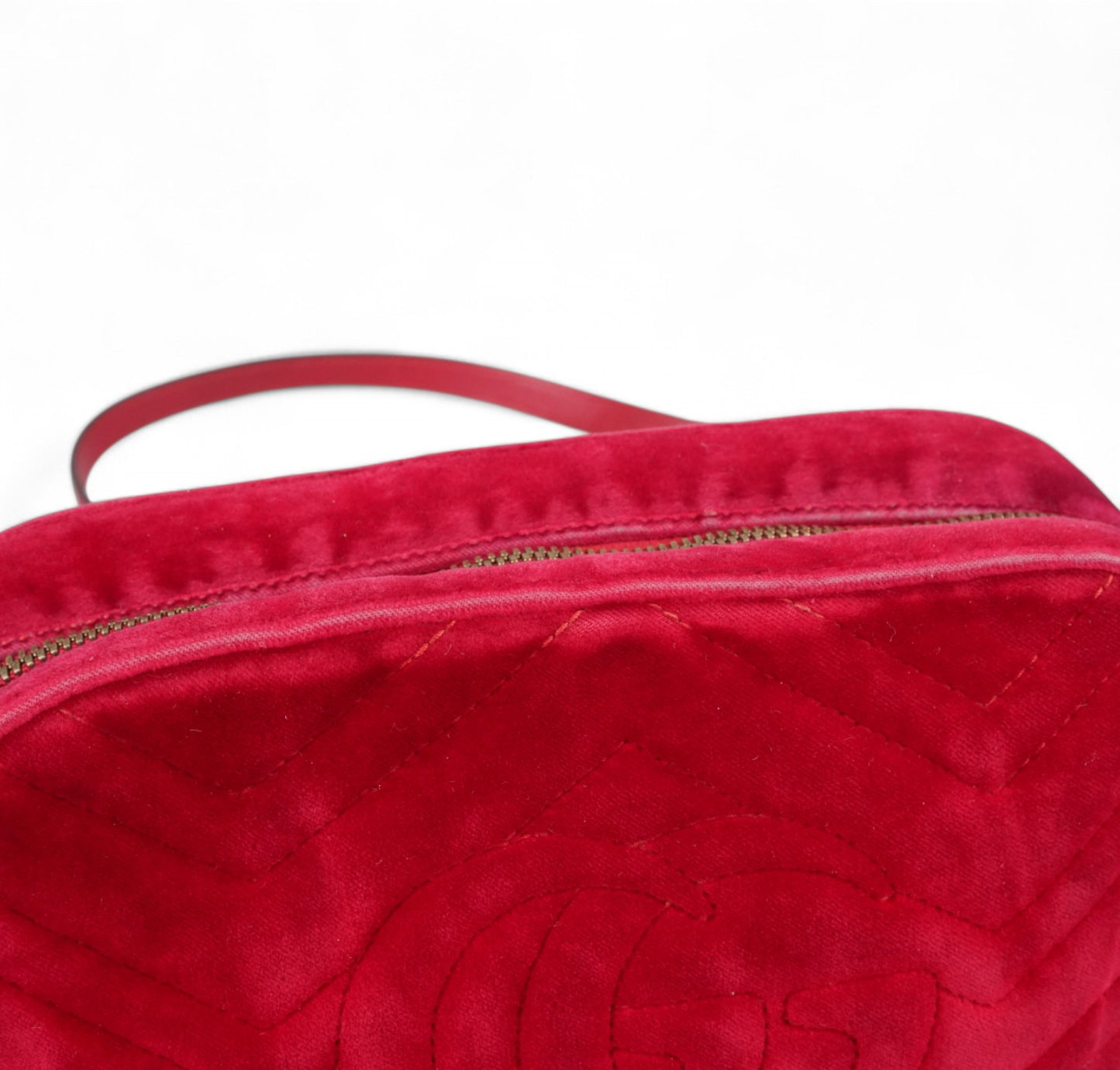 Camera Bag Velluto Rossa