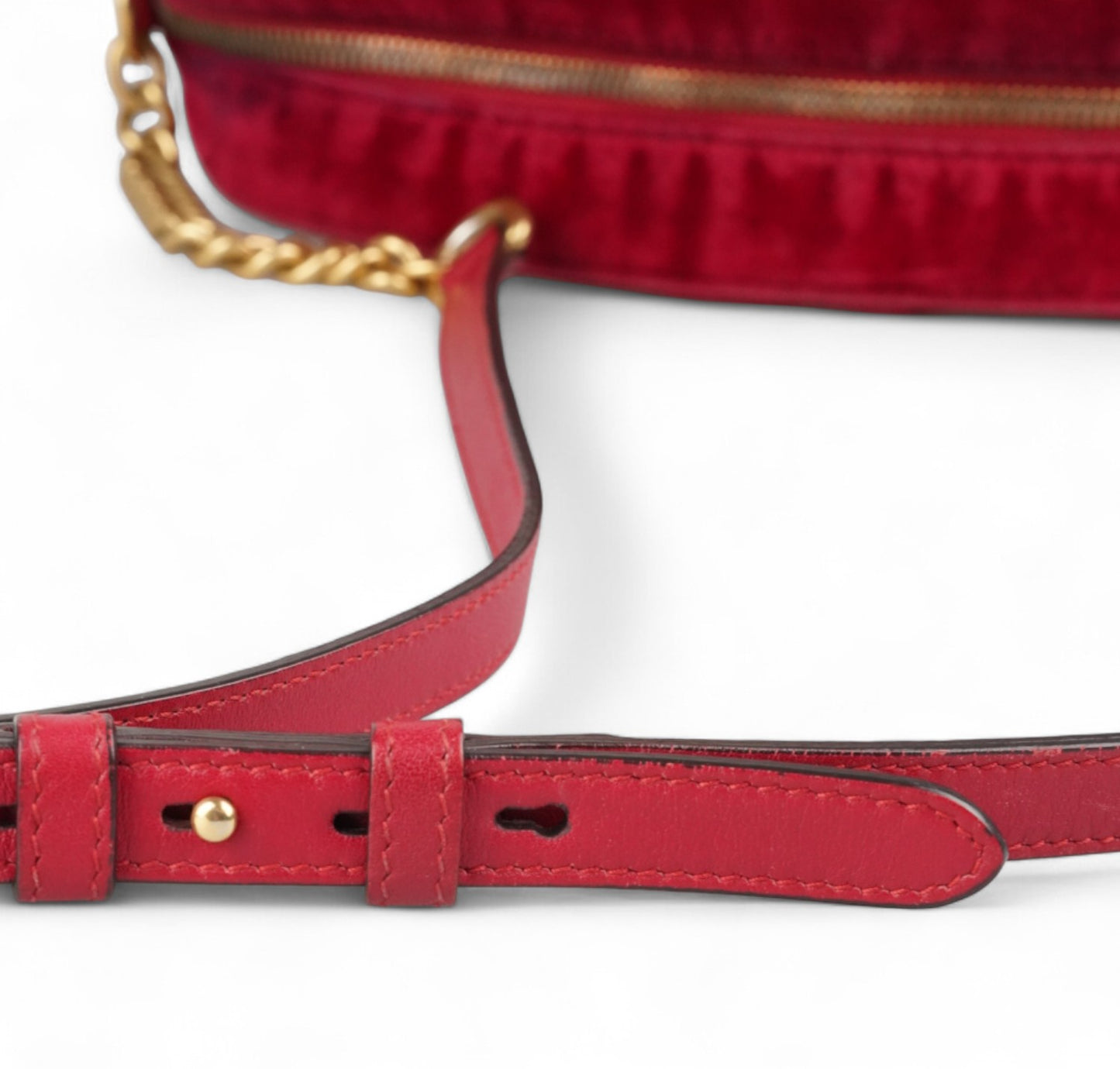 Camera Bag Velluto Rossa
