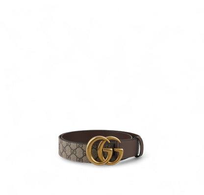GG Monogram Brown Belt 105