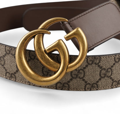 GG Monogram Brown Belt 105
