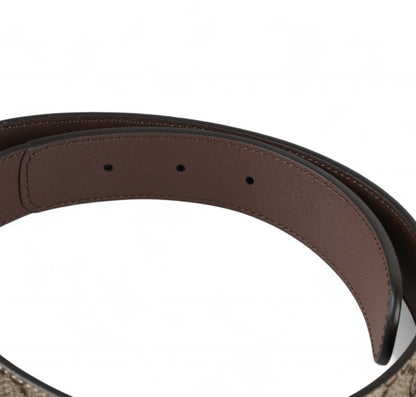 GG Monogram Brown Belt 105