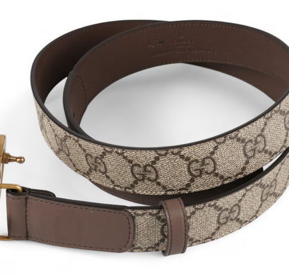 GG Monogram Brown Belt 105