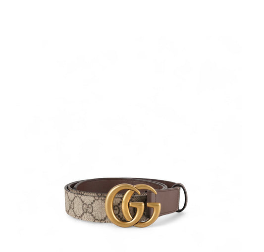 GG Monogram Brown Belt 105