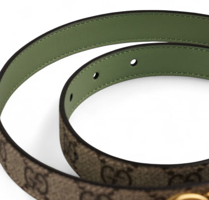 GG Marmont Reversible Thin Belt 80