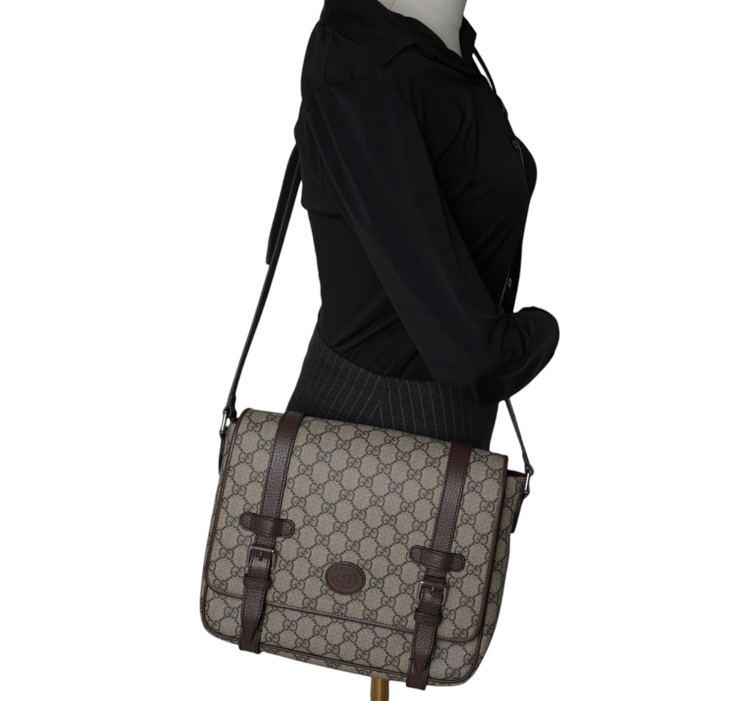 GG Supreme Messenger Shoulder Bag