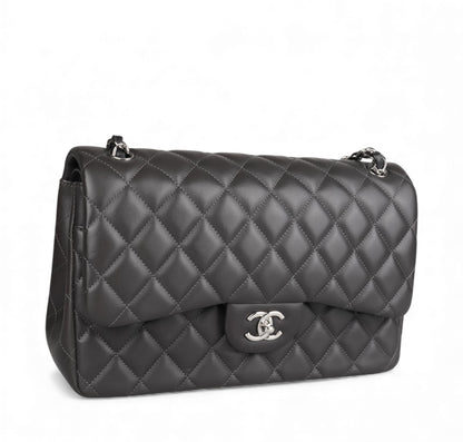 Timeless Jumbo Double Flap Black 