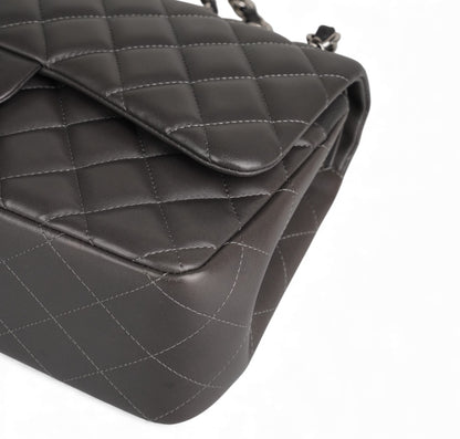 Timeless Jumbo Double Flap Black 