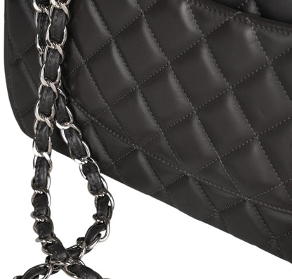 Timeless Jumbo Double Flap Black 