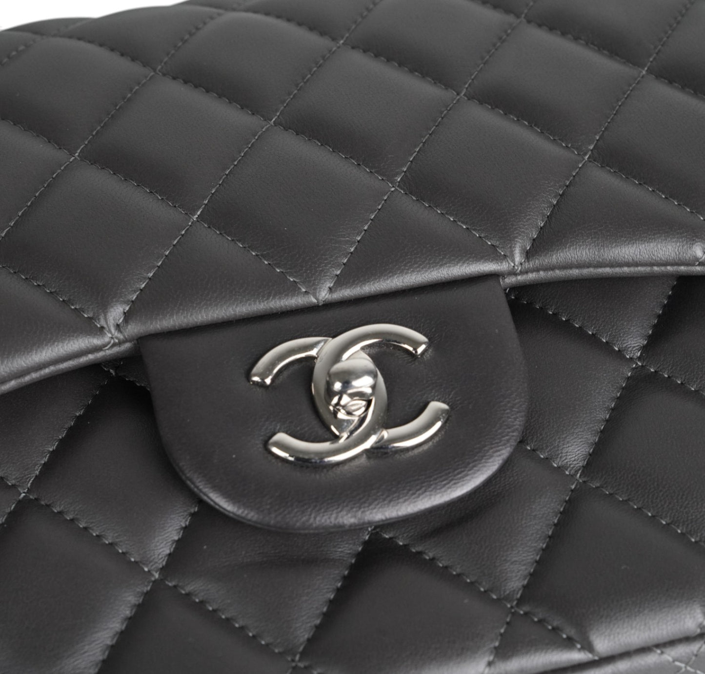 Timeless Jumbo Double Flap Black 