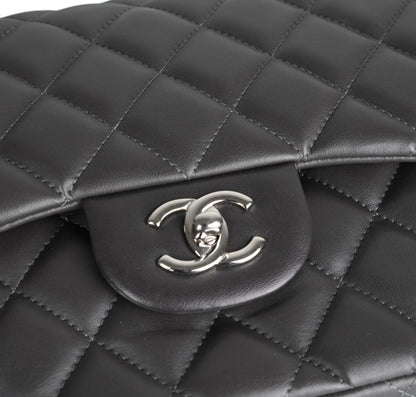 Timeless Jumbo Double Flap Black 