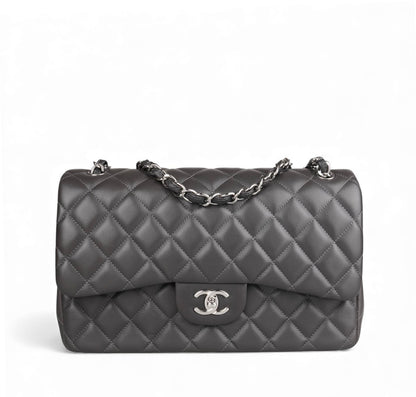 Timeless Jumbo Double Flap Black 